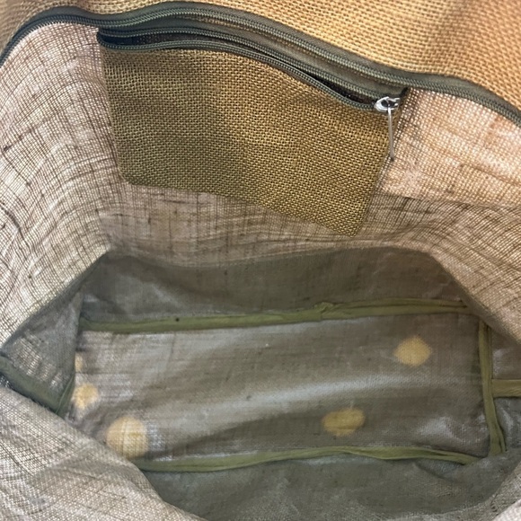 Ballard Designs jute tote bag - Picture 7 of 10